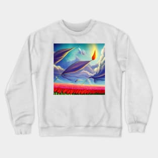 Aroma Flower Crewneck Sweatshirt